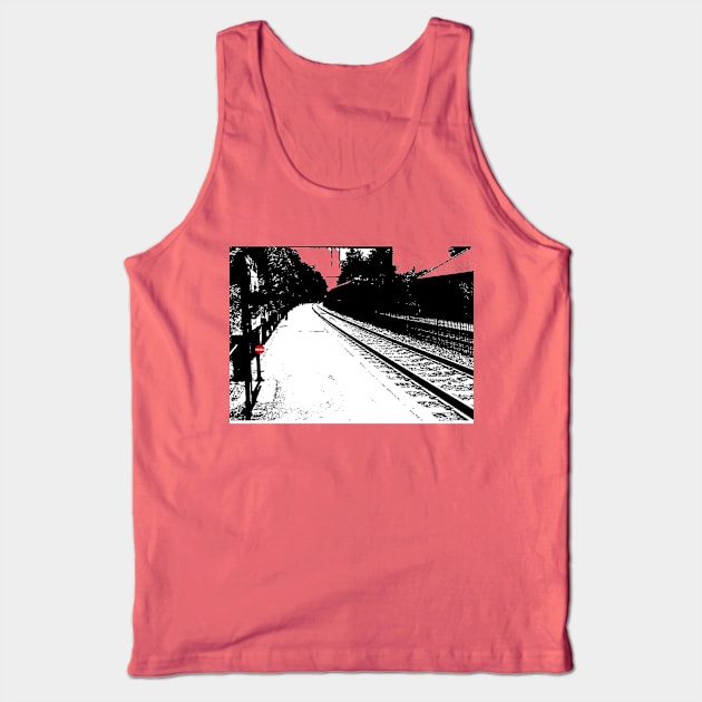 Train Station Tank Top by regiaart